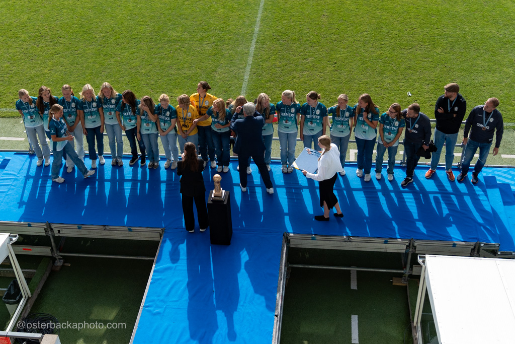 Prisutdelning Gothia Cup, 3:e plats G18 2023